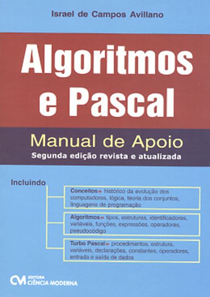 Picture of ALGORITMOS E PASCAL - MANUAL DE APOIO  2ª EDICAO