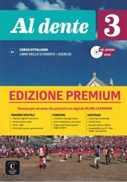 Picture of AL DENTE 3 - LIBRO DELLO STUDENTE + ESERCIZI+CD+DVD PREMIUM