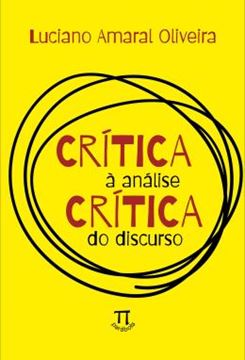 Imagem de CRITICA A ANALISE CRITICA DO DISCURSO - VOLUME 1