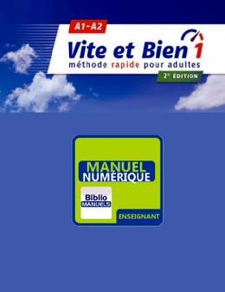 Picture of VITE ET BIEN 1 (A1-A2) - LIVRE DU PROFESSEUR VERSION NUMERIQUE - 2EME ED.